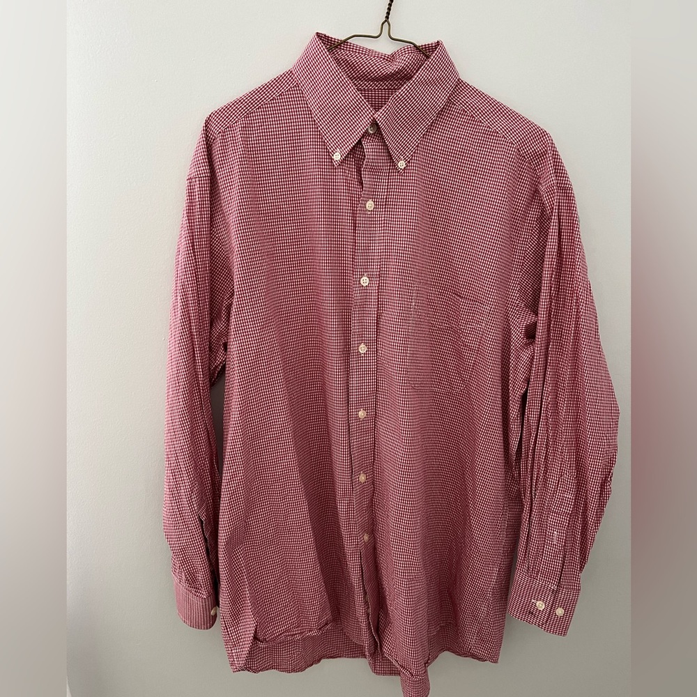 ClubRoom Regular Fit Button down Shirt 16.5 by 32-33